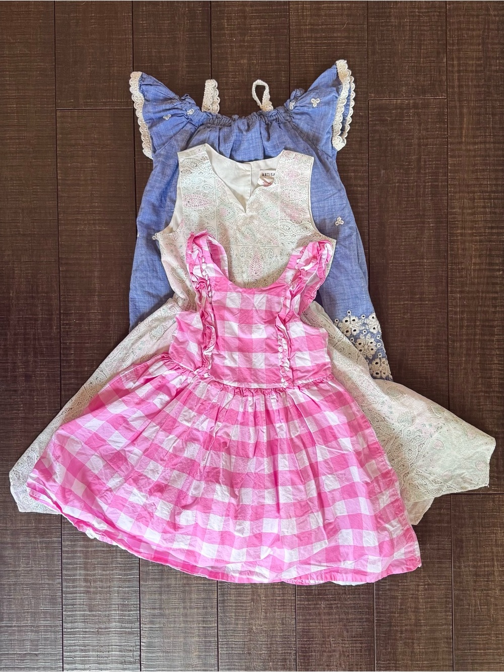 Three summer dress bundle size 5/6 girls
